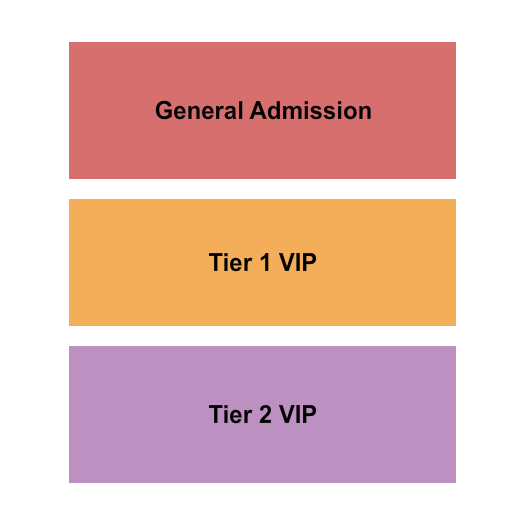 Vortex Spring GA - VIP Tier 1&2 Seating Chart