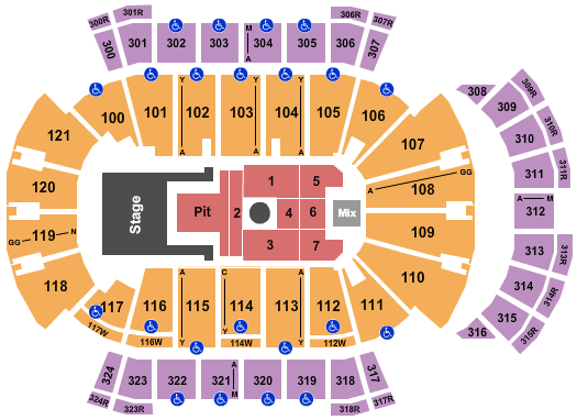 VyStar Veterans Memorial Arena Lil Baby Seating Chart