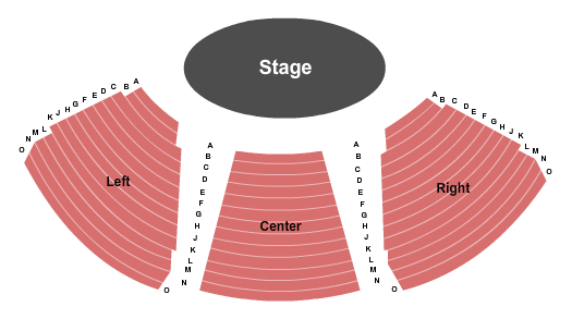 W.E. Scott Theatre At Fort Worth Community Arts Center Endstage Seating Chart