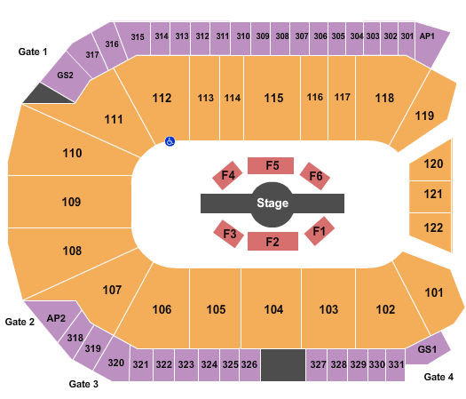 WFCU Centre Cirque Corteo Seating Chart