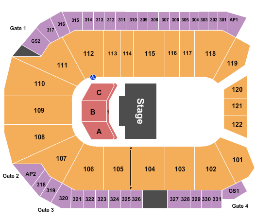WFCU Centre Seating Chart