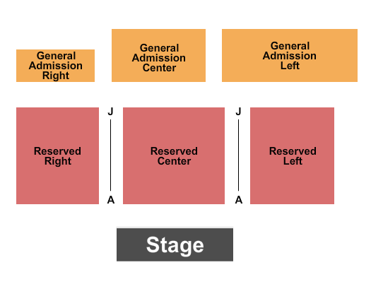 Wa Walton Event Center at Swinomish Casino and Lodge Endstage Seating Chart