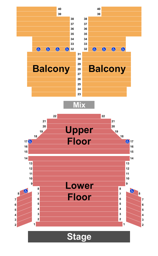 Waco Hippodrome Seating Chart
