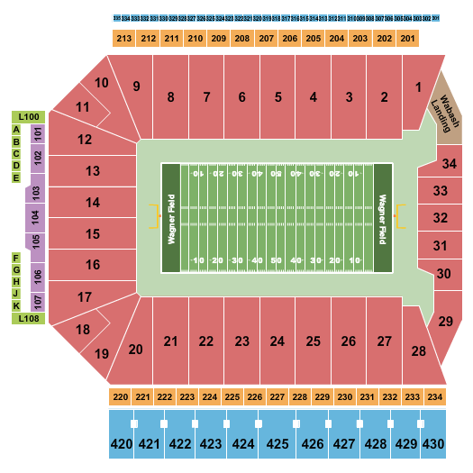 Wagner Field At Bill Snyder Family Stadium venue and seating information