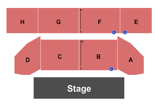 Walker’s Bluff Endstage Seating Chart
