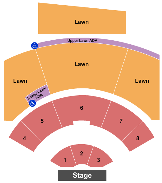 Walmart AMP Endstage 3 Seating Chart