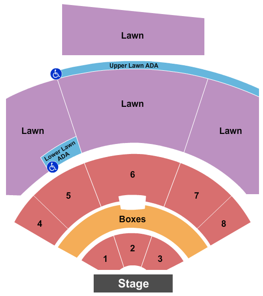 Walmart AMP Endstage Boxes Seating Chart