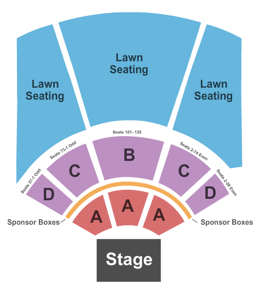 Walmart AMP Standard Seating Chart