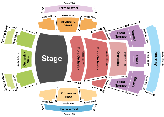 Holiday Sing-along Walt Disney Concert Hall Seating Chart