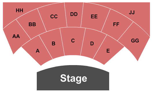 Walter Gerrells Performing Arts and Exhibition Center  Seating Chart