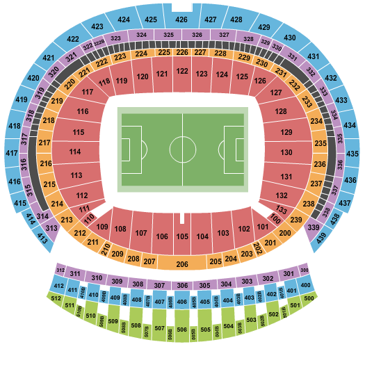 Civitas Metropolitano Soccer 2 Seating Chart
