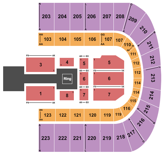 Oncenter Seating Chart