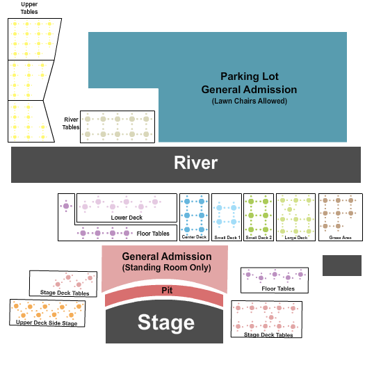 Warner Vineyards Endstage 2 Seating Chart