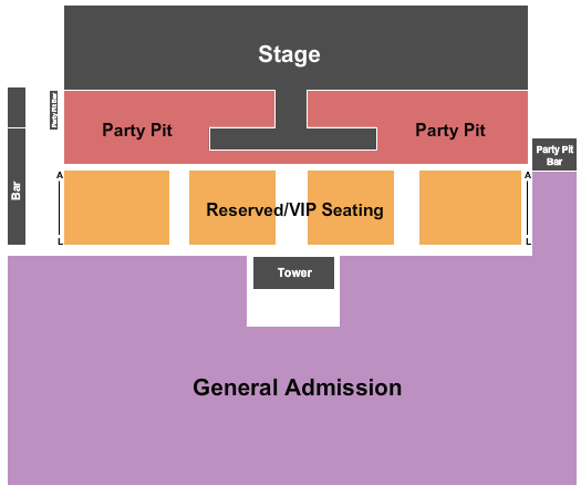 Washington County Fair Complex - OR Old Dominion Seating Chart