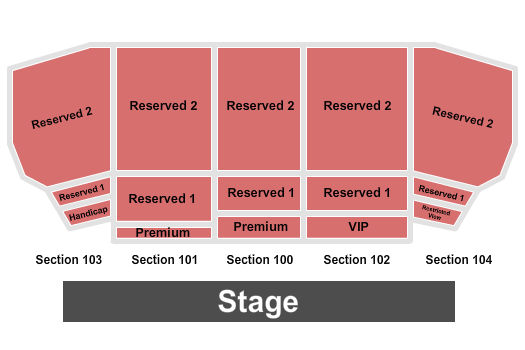 Washington County Fair Park - WI Seating Chart