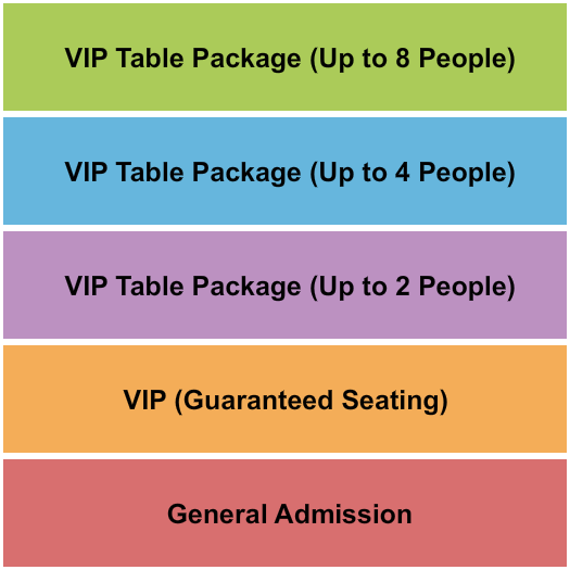 Wasted Grain - Scottsdale GA/VIP/Table Seating Chart