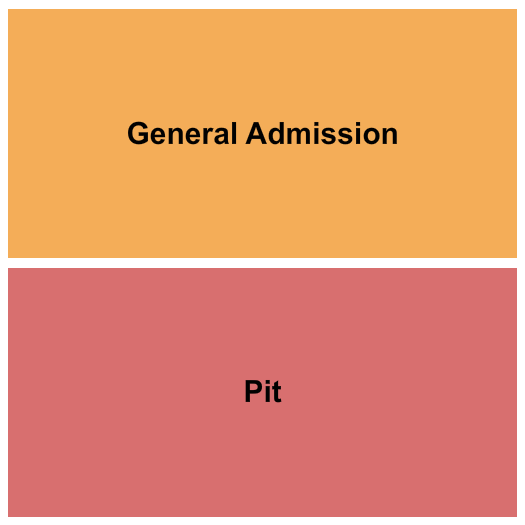 Watertown Fairgrounds Arena Pit & GA Seating Chart