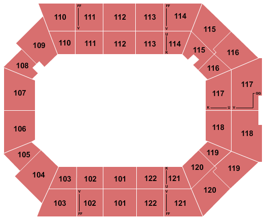 The Watsco Center At UM Open Floor Seating Chart