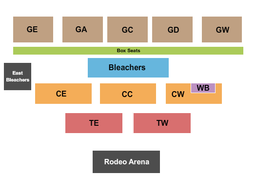 Wayne County Fair - OH Endstage-2 Seating Chart