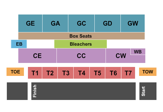 Wayne County Fair - OH Tractor Pull Seating Chart