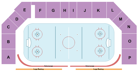 Wayne Fleming Arena Hockey Seating Chart