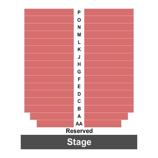 Weathervane Theatre End Stage Seating Chart