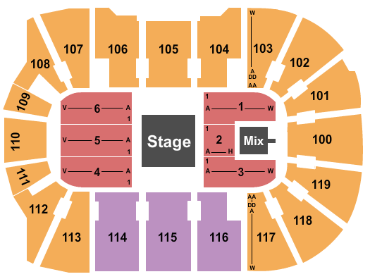 Total Mortgage Arena Marc Anthony Seating Chart