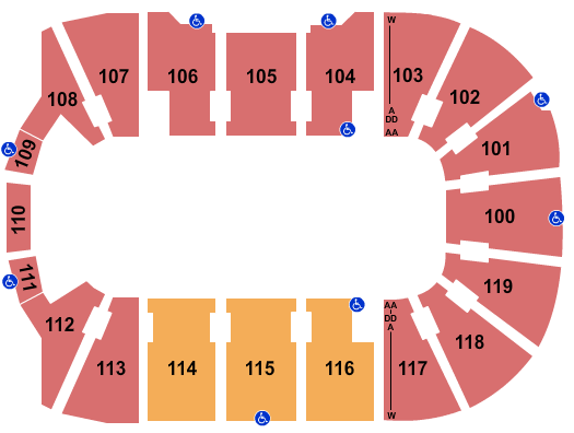 Total Mortgage Arena Marvel Universe Seating Chart