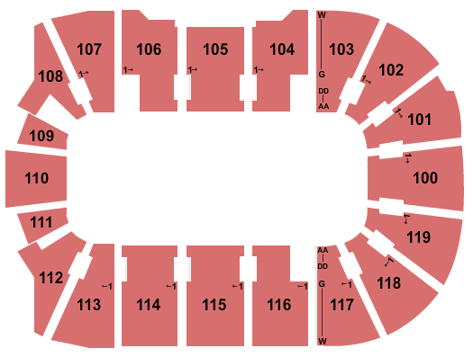 Total Mortgage Arena Open Floor Seating Chart