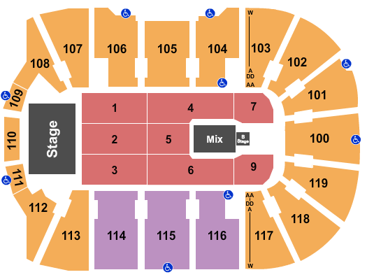 Total Mortgage Arena Th Judds Seating Chart