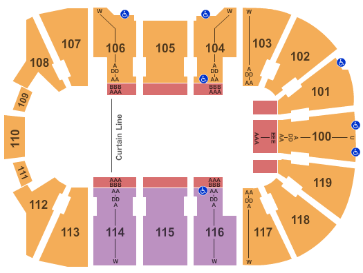 Bridgeport Webster Arena Seating Chart