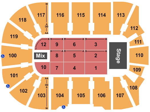 Webster Bank Arena Seating Chart