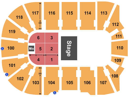 Total Mortgage Arena Larry The Cable Guy Seating Chart