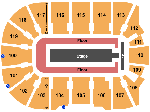 Total Mortgage Arena J Balvin Seating Chart