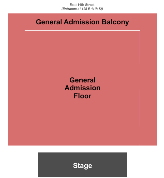 Webster Hall New York Seating Chart