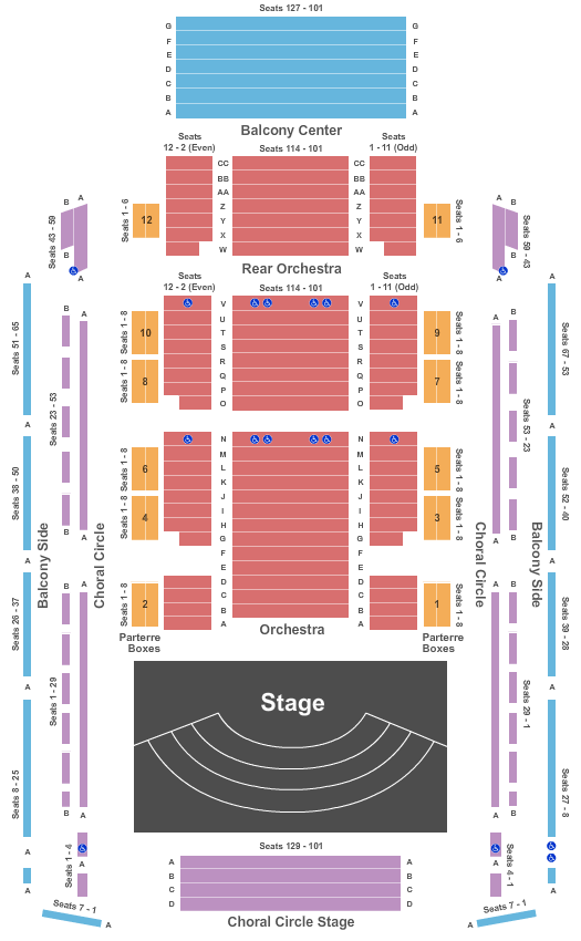 Graton Casino Seating Chart