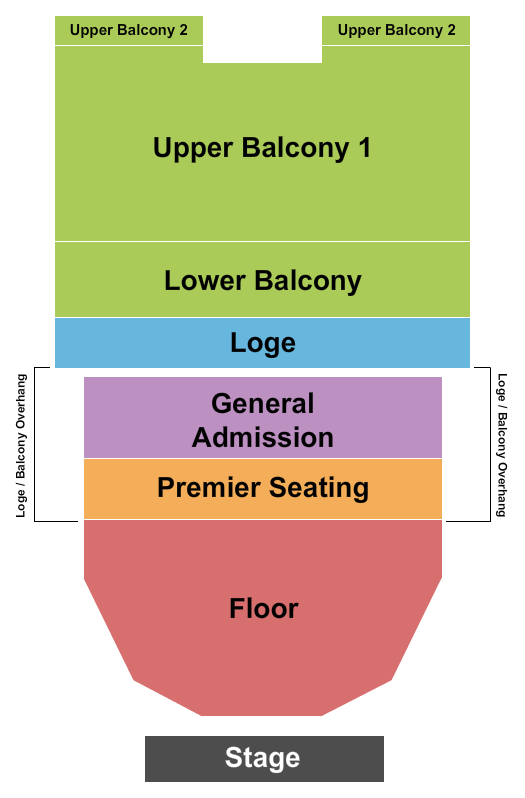 Wellmont Theatre Seating Map