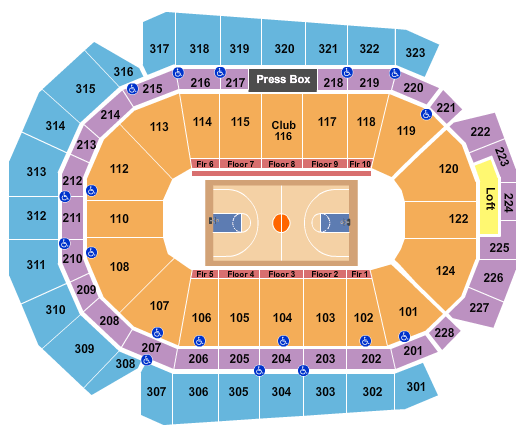 Wells Fargo Arena Des Moines Seating Chart