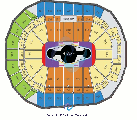 Wells Fargo Arena - IA Britney Spears Seating Chart
