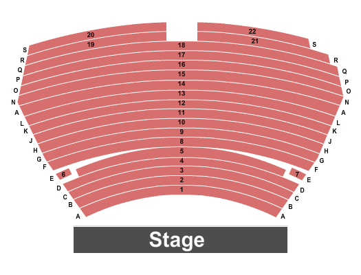 Wendy Williamson Auditorium Endstage Seating Chart