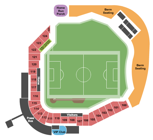 Werner Park Soccer Seating Chart