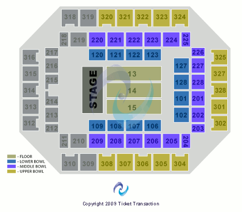 Wesbanco Arena Standard Seating Chart