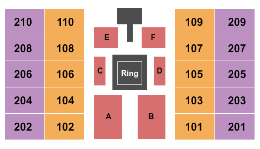 West Plains Civic Center WWE Seating Chart