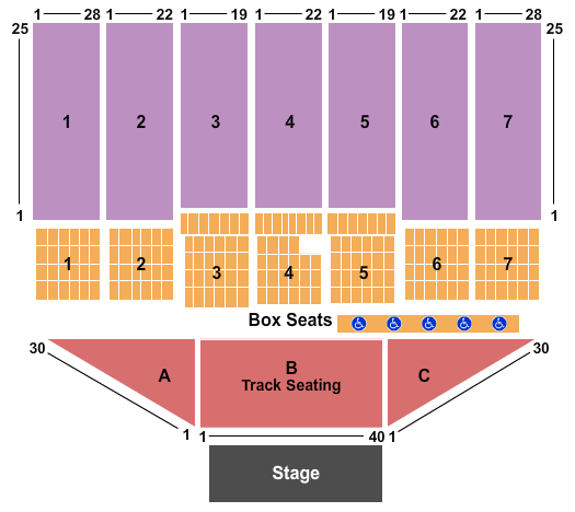 State Fair Seating Chart