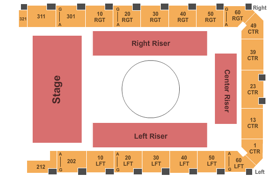 Westchester County Center Circus Seating Chart