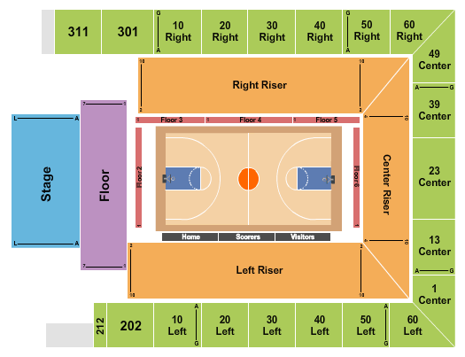 Westchester County Center Seating Chart