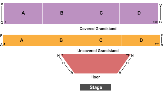 Western Fair Grandstand End Stage Seating Chart