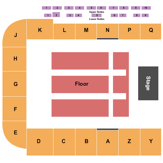 Western Financial Place Endstage 2 Seating Chart