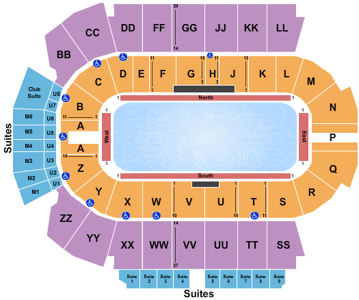 Peavey Mart Centrium Stars On Ice Seating Chart