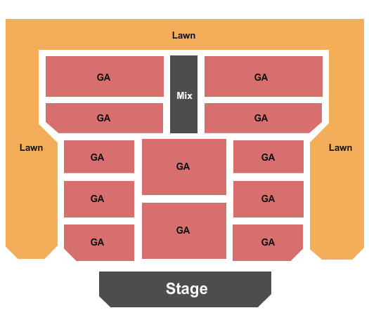 Westfair Amphitheater General Admission Seating Chart